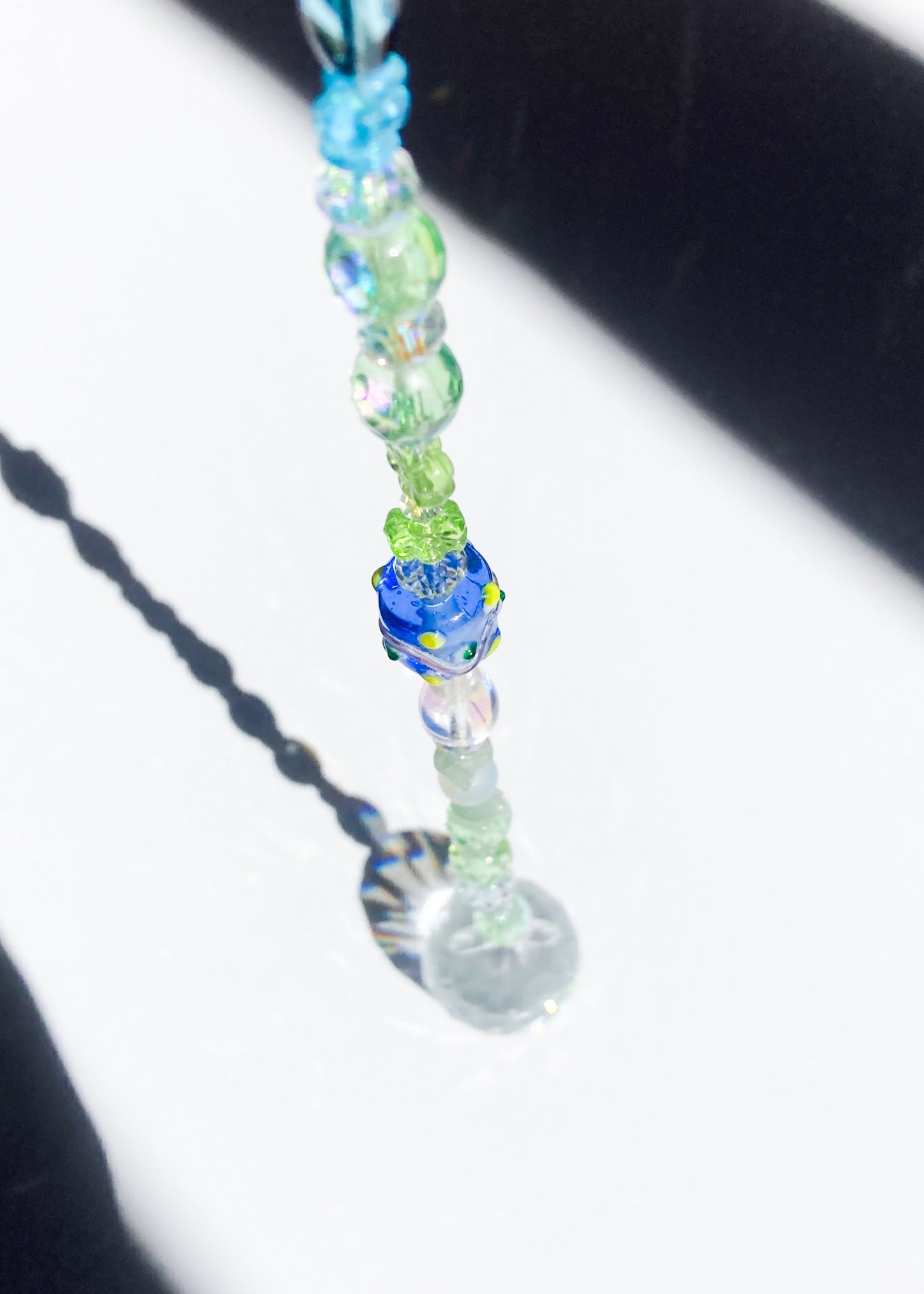 Beaded Suncatcher with Prism