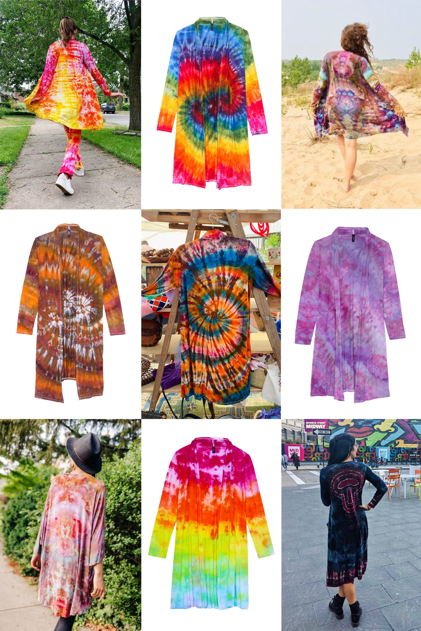 Custom Tie Dye Duster