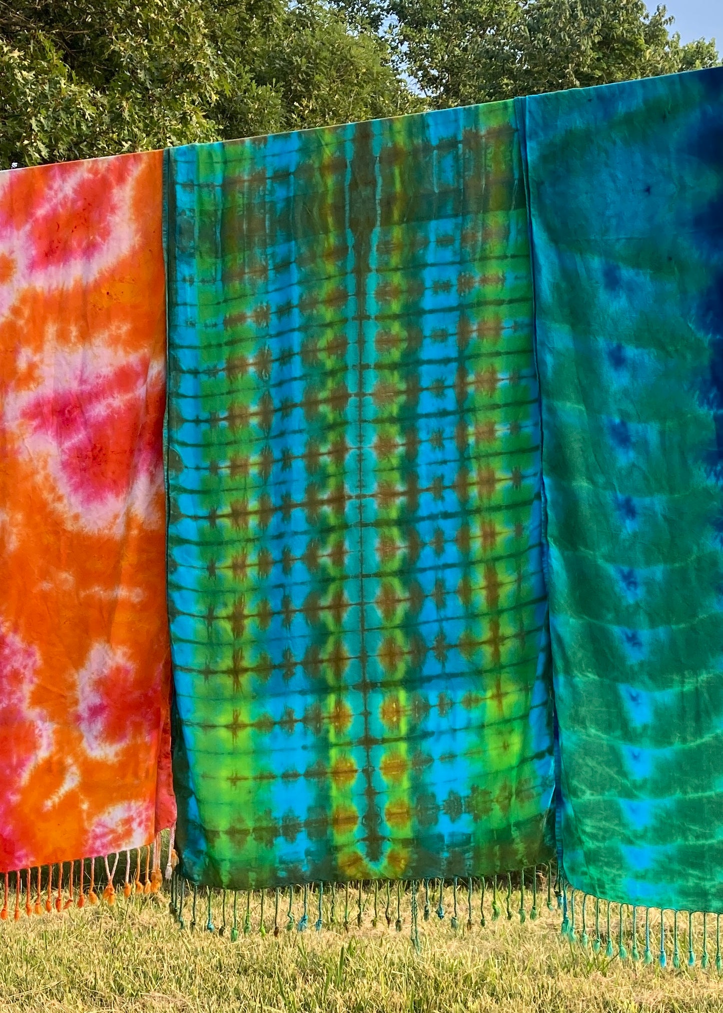 Tie Dye Pashmina