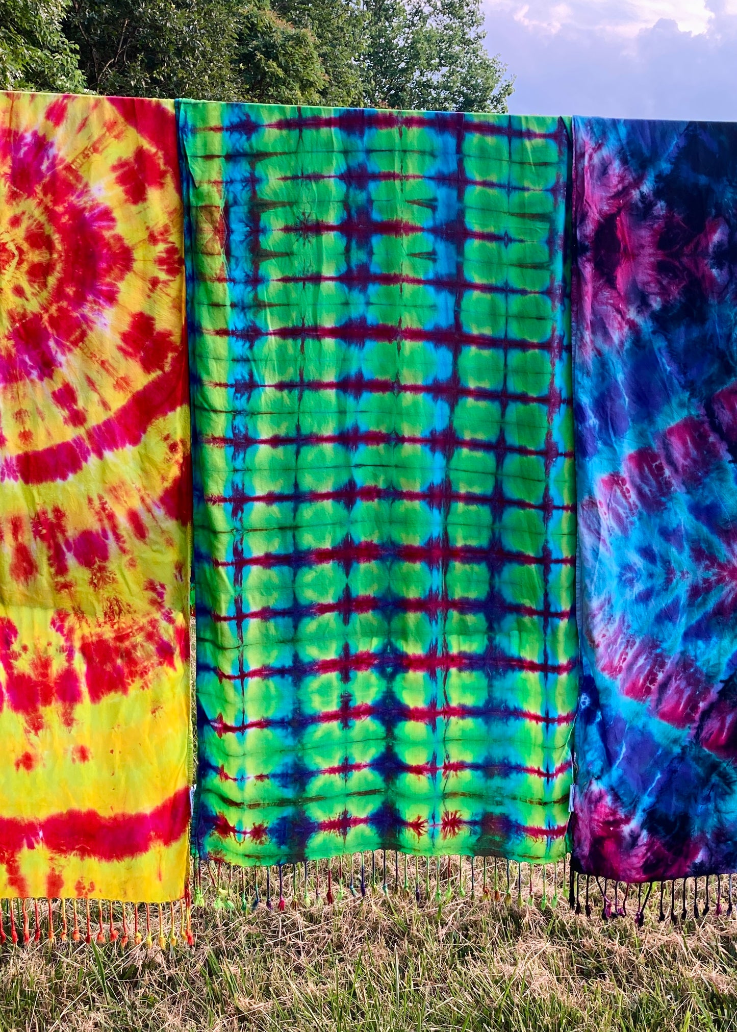 Tie Dye Pashmina