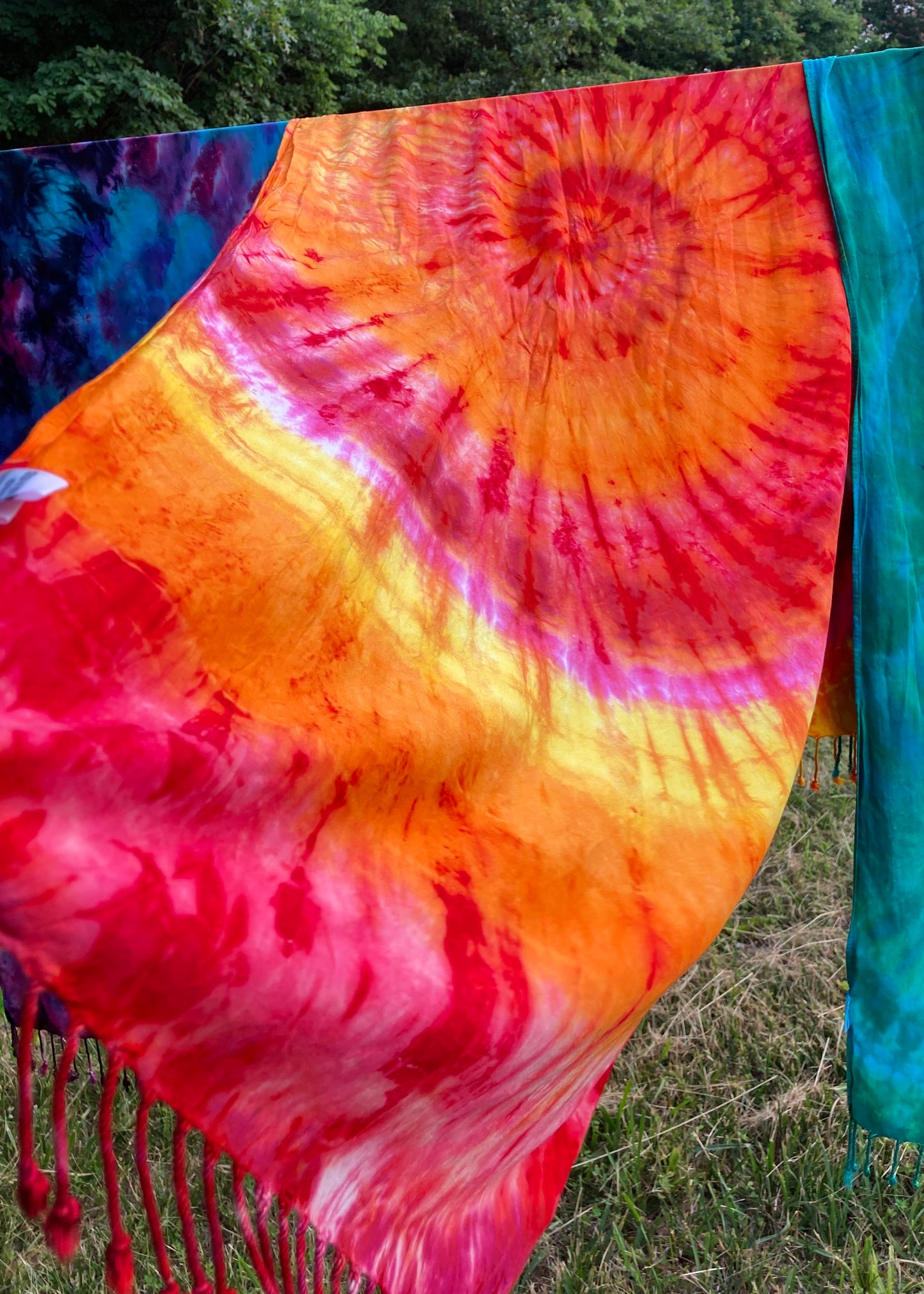 Tie Dye Pashmina