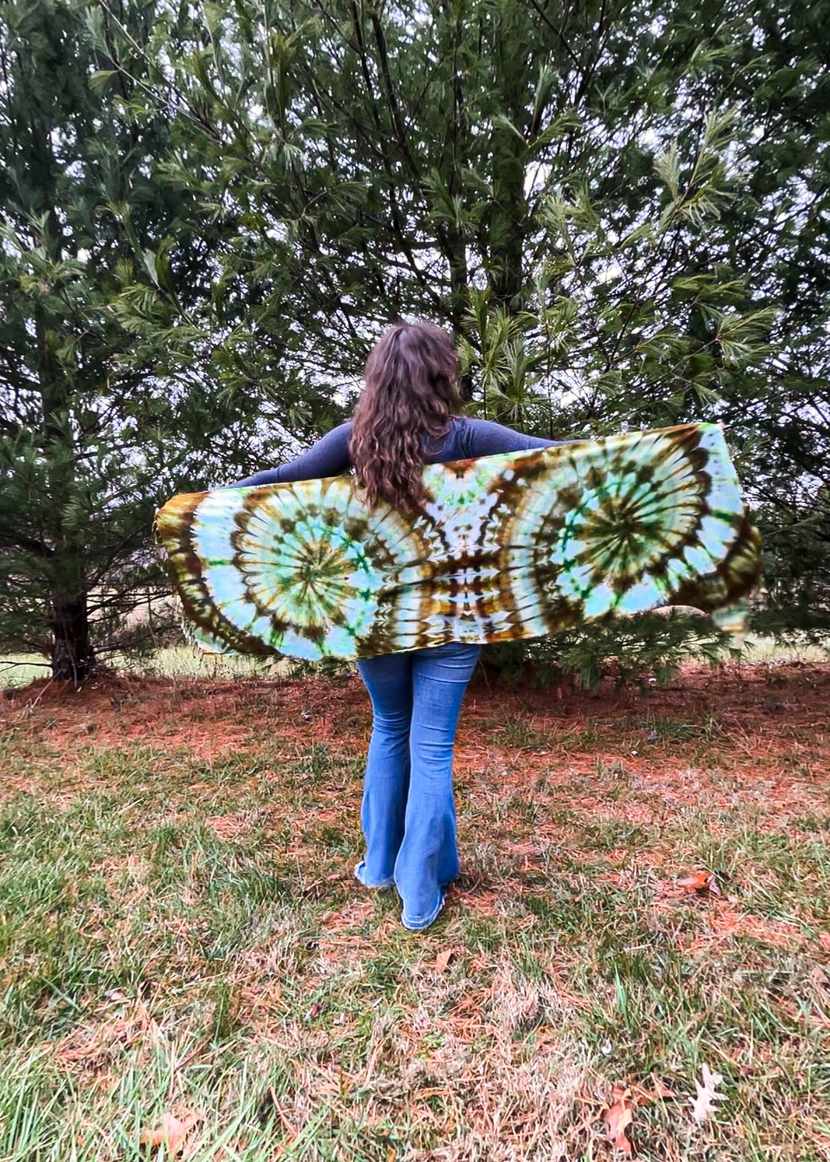 Tie Dye Pashmina