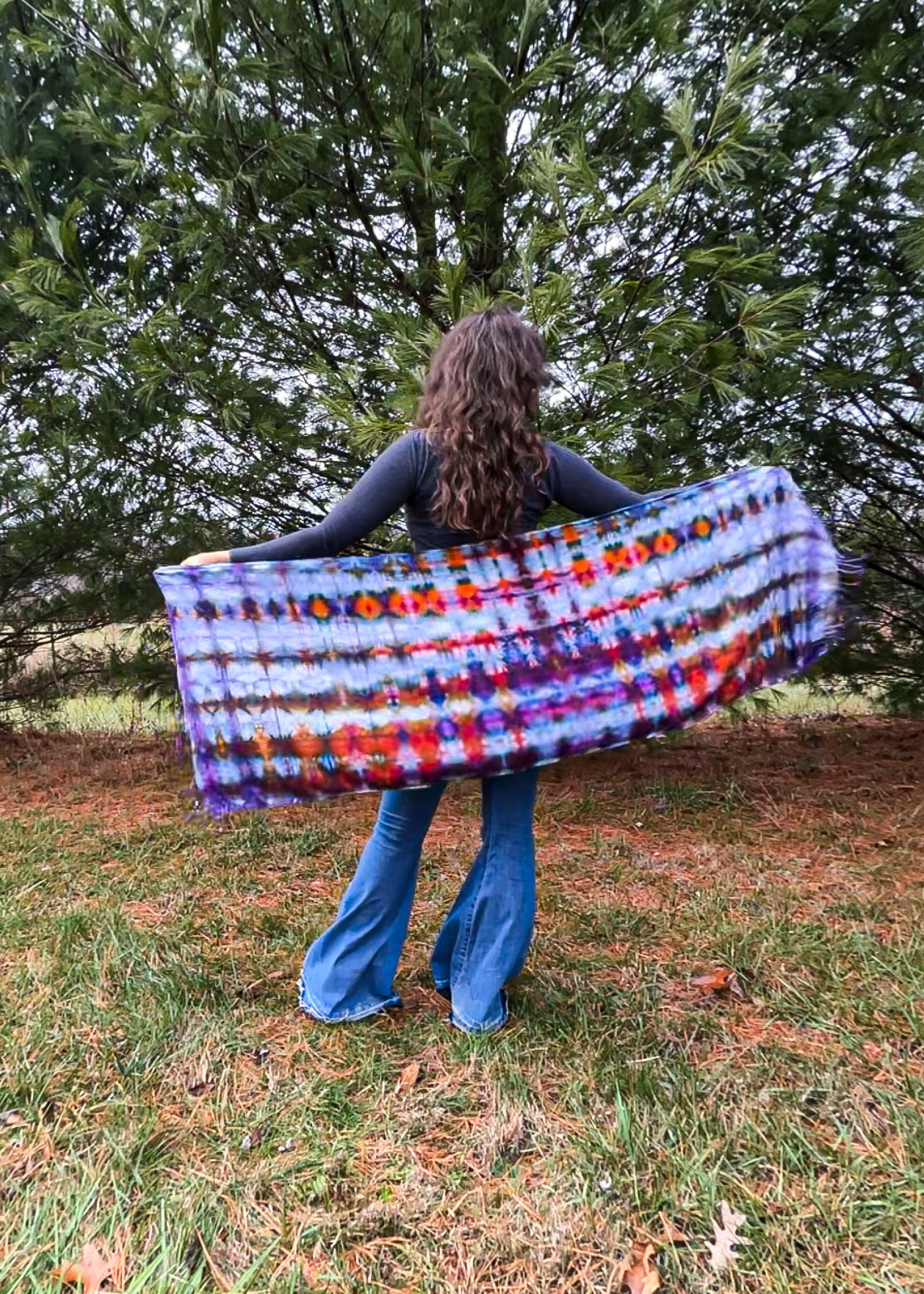 Tie Dye Pashmina