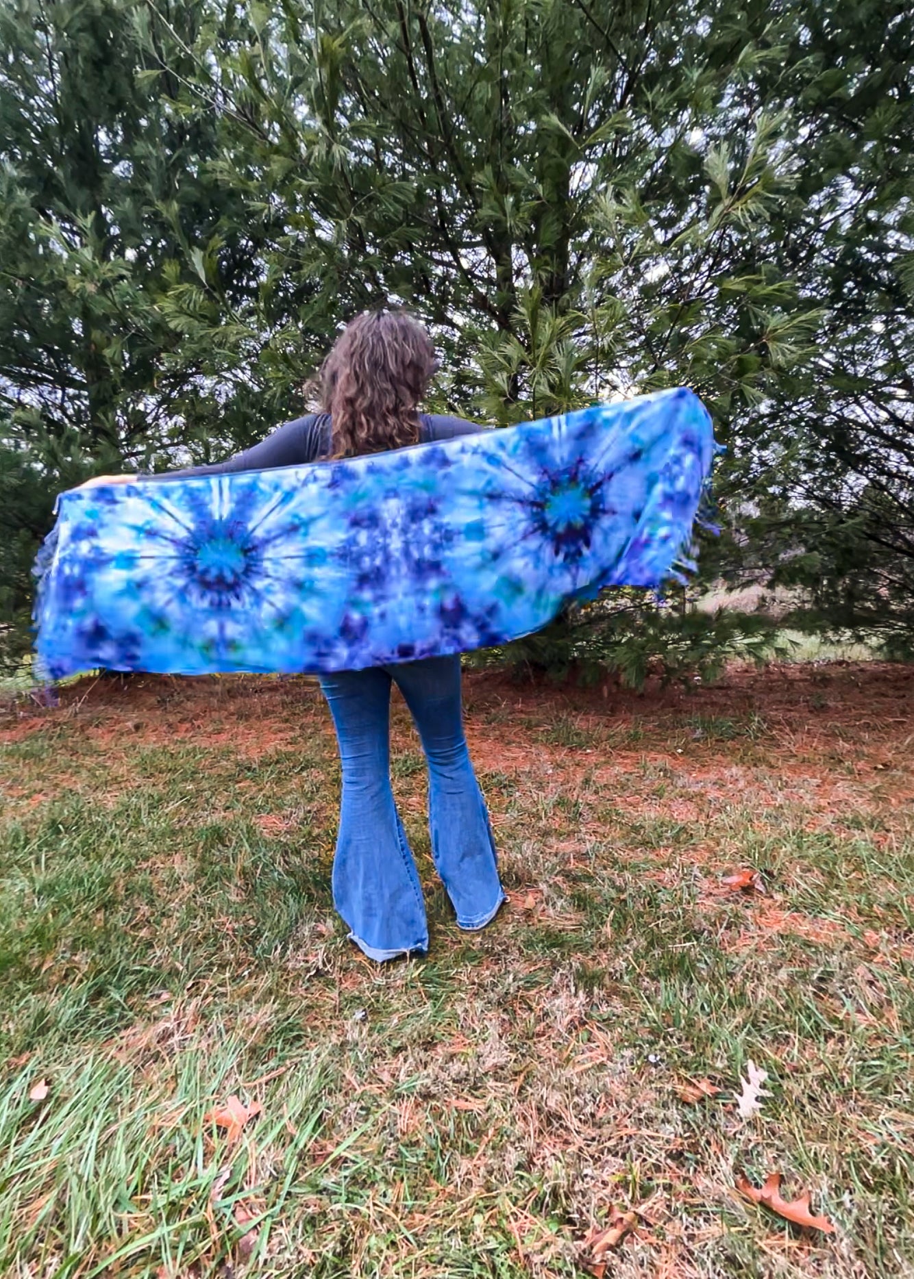 Tie Dye Pashmina