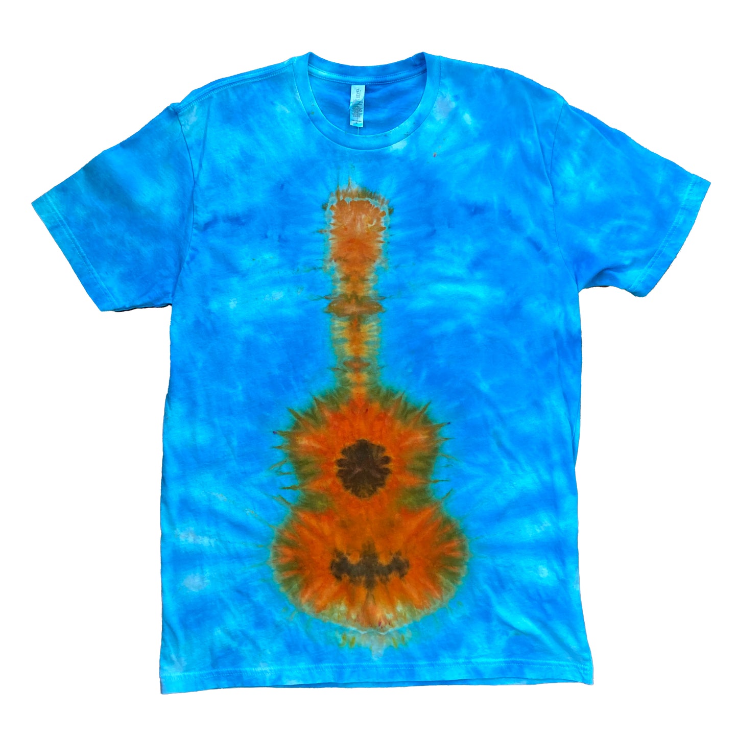 L Tie Dye Guitar Tee