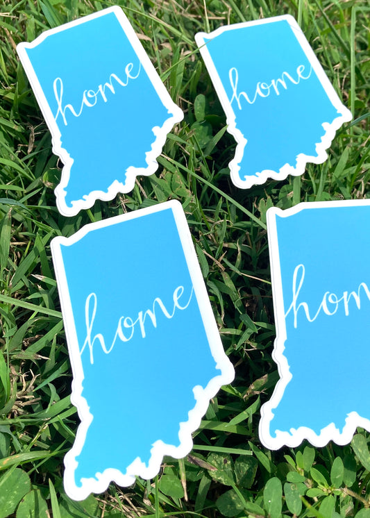 Indiana Home Sticker