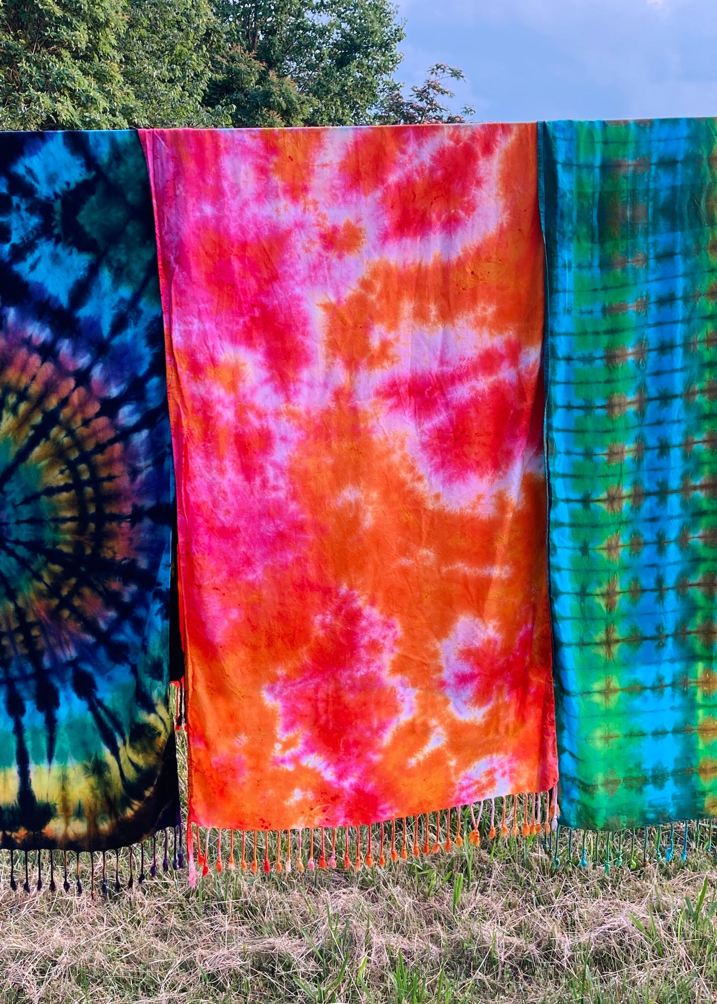 Tie Dye Pashmina