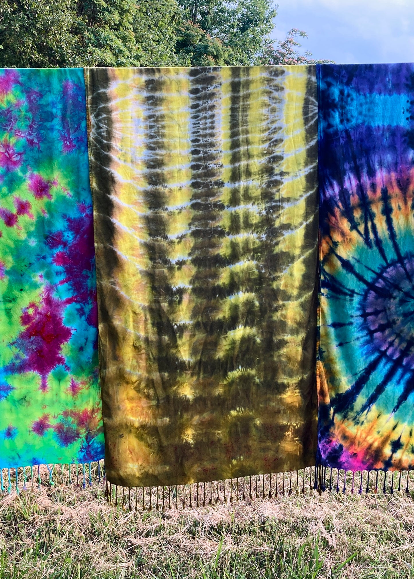 Tie Dye Pashmina