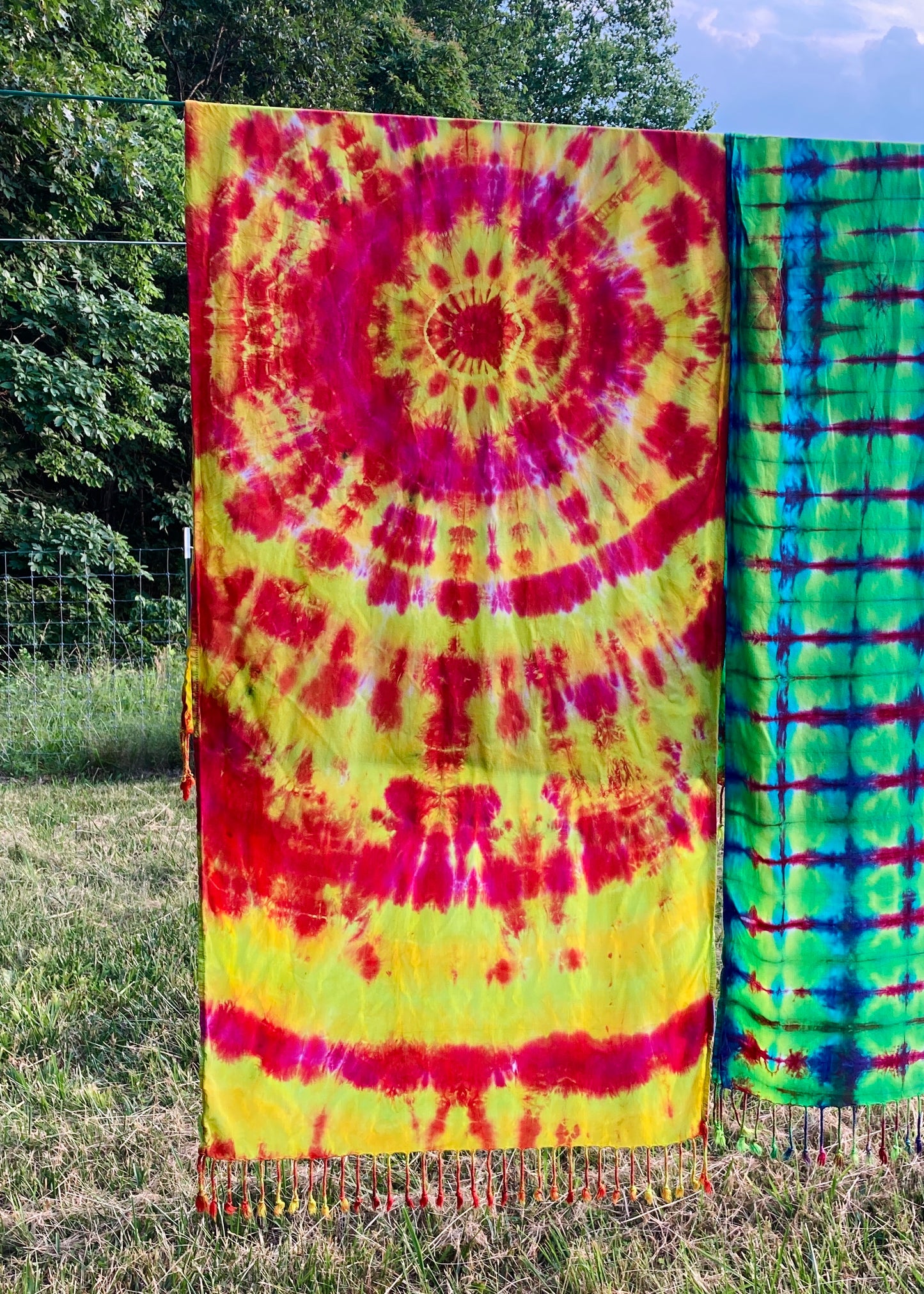 Tie Dye Pashmina