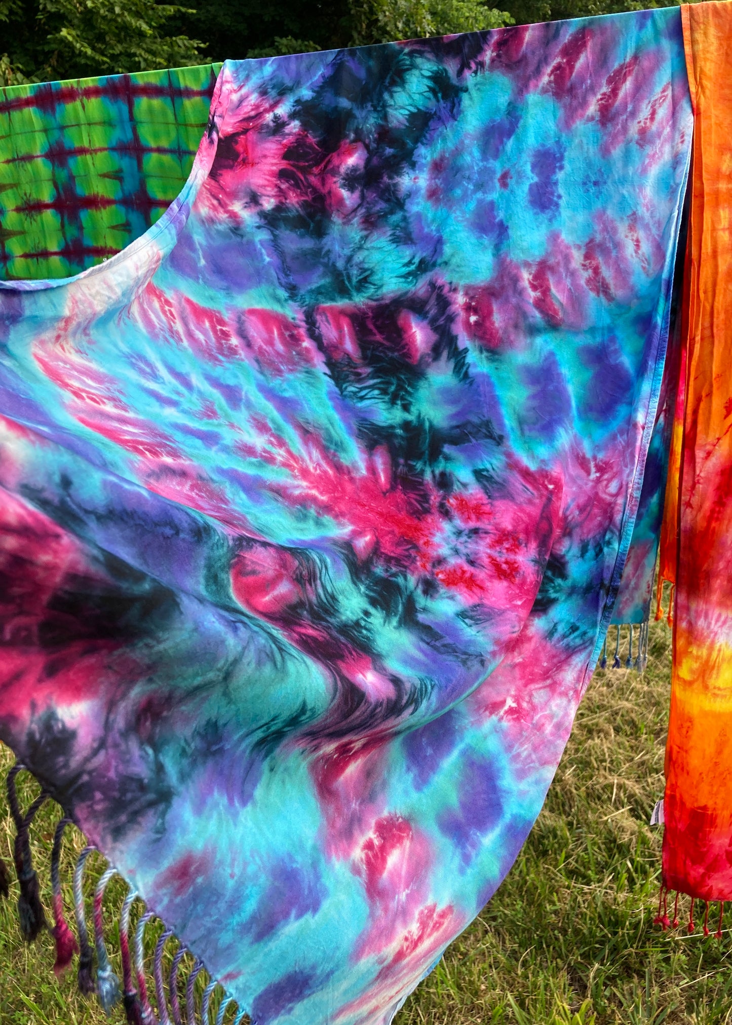 Tie Dye Pashmina