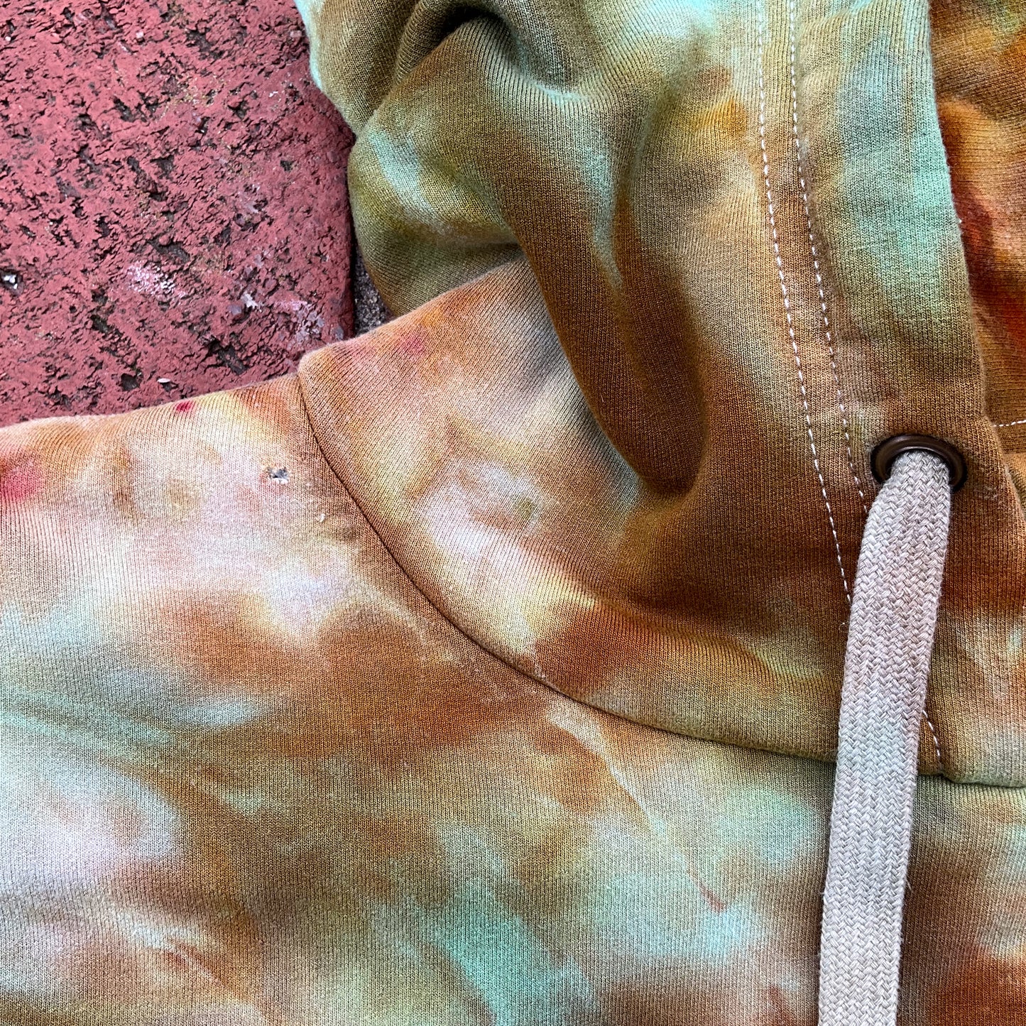 M Tie Dye Hoodie