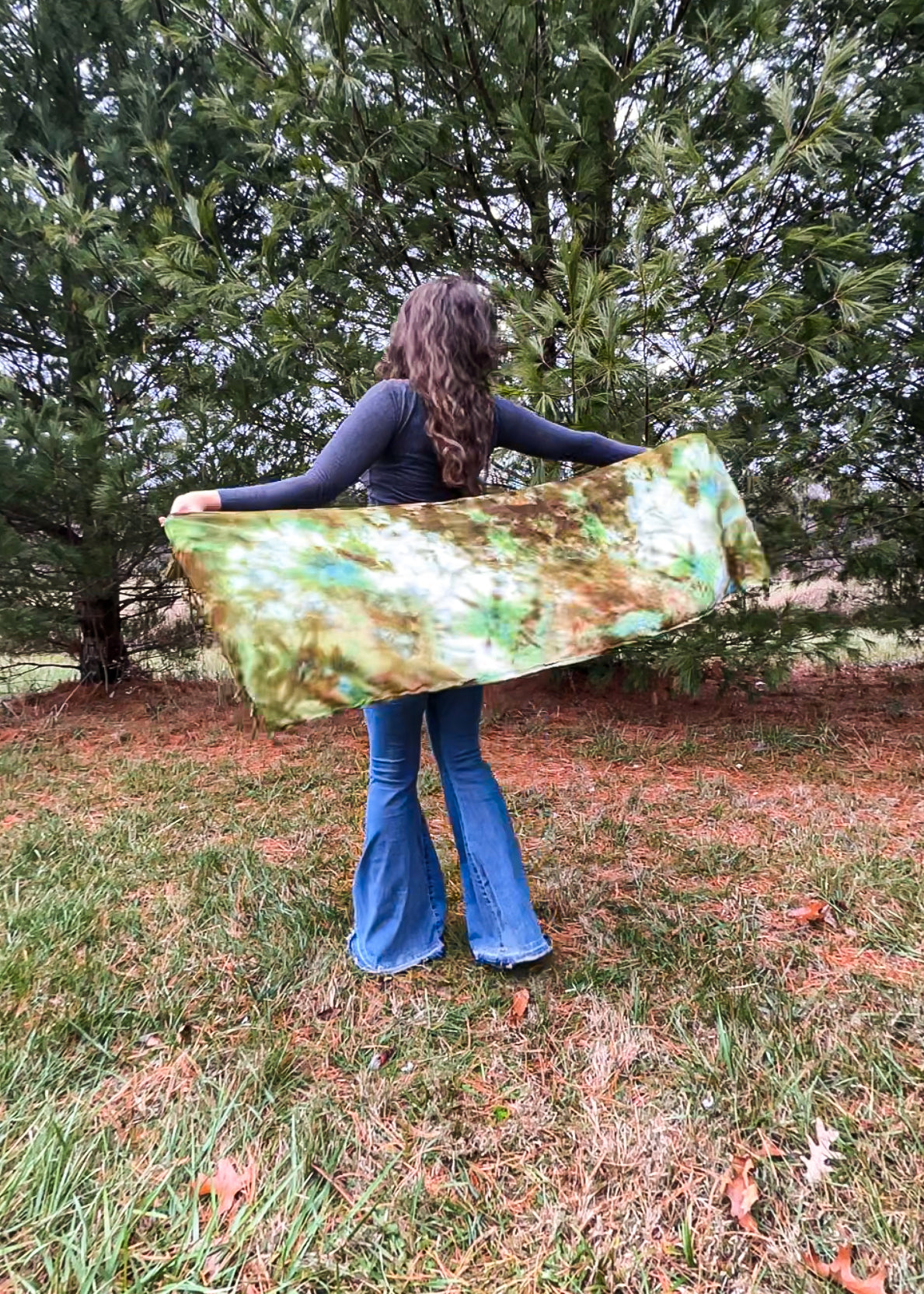 Tie Dye Pashmina