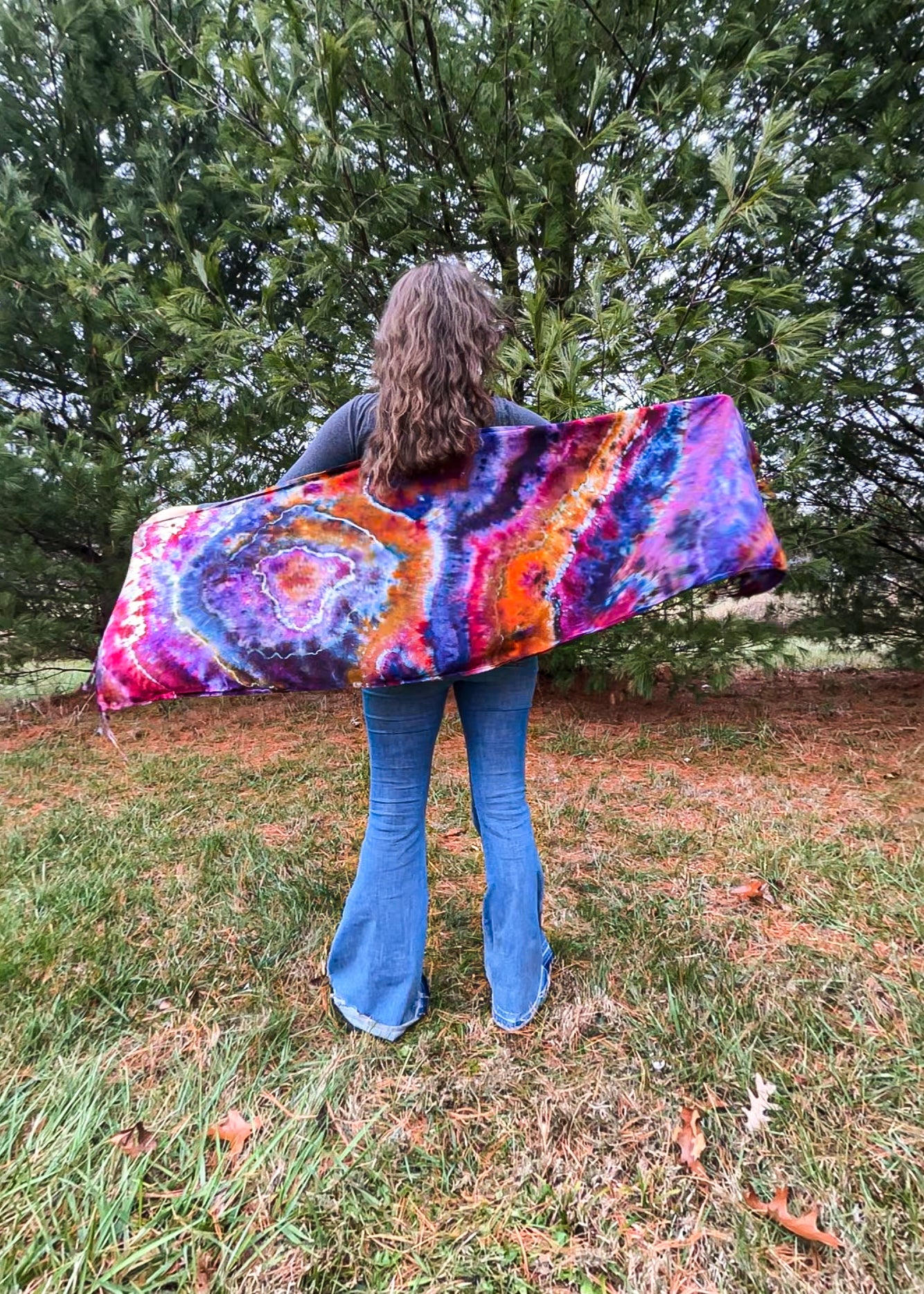 Tie Dye Pashmina