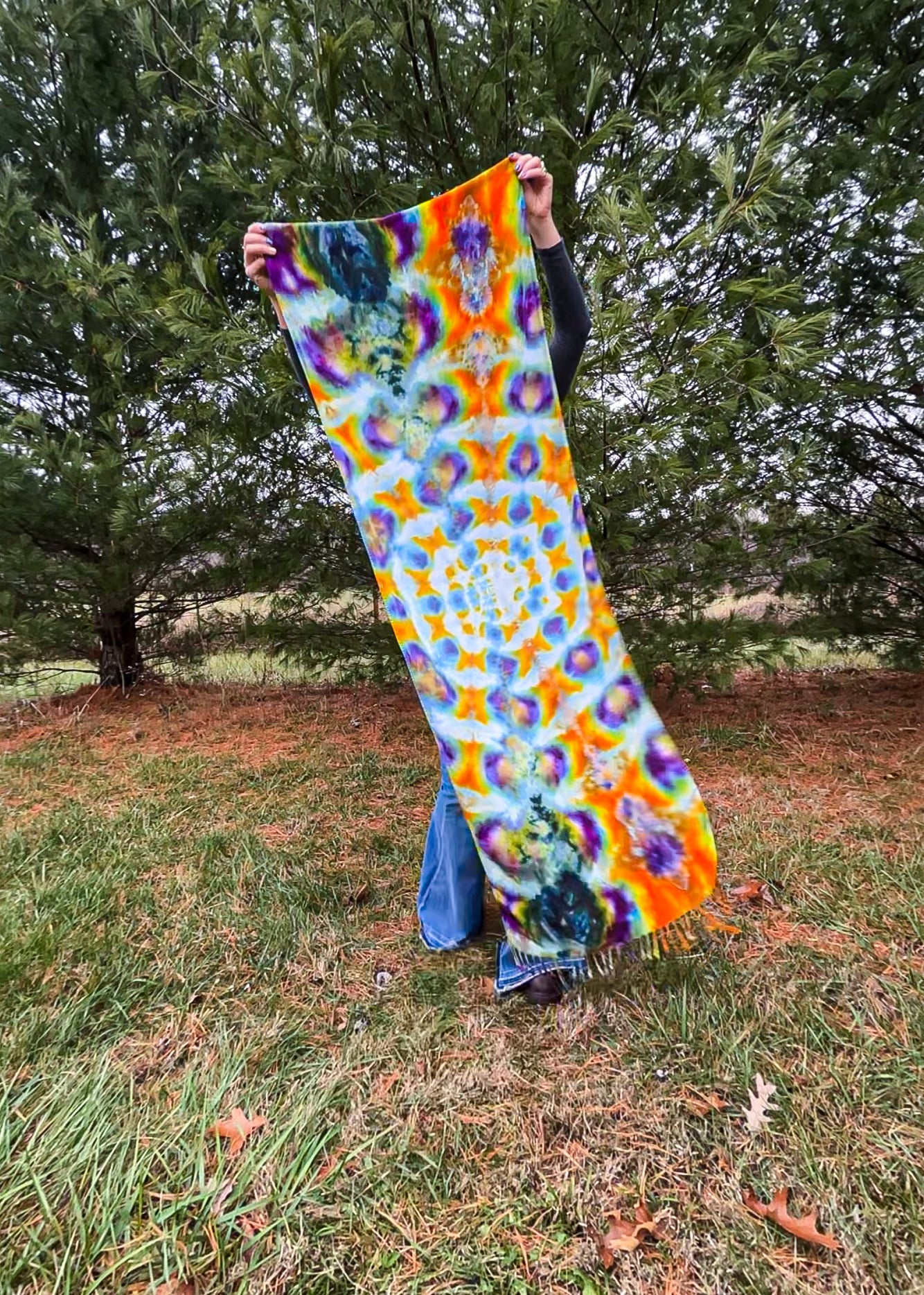 Tie Dye Pashmina