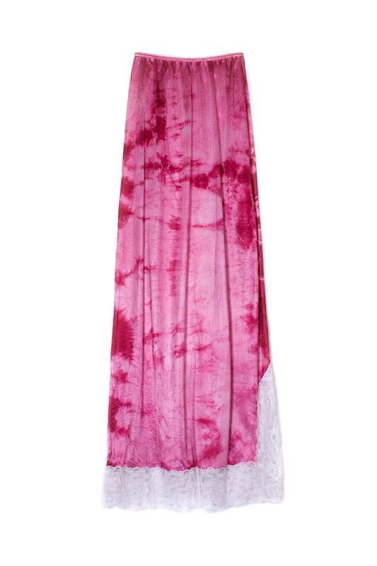 S Tie Dye Vintage Slip Skirt